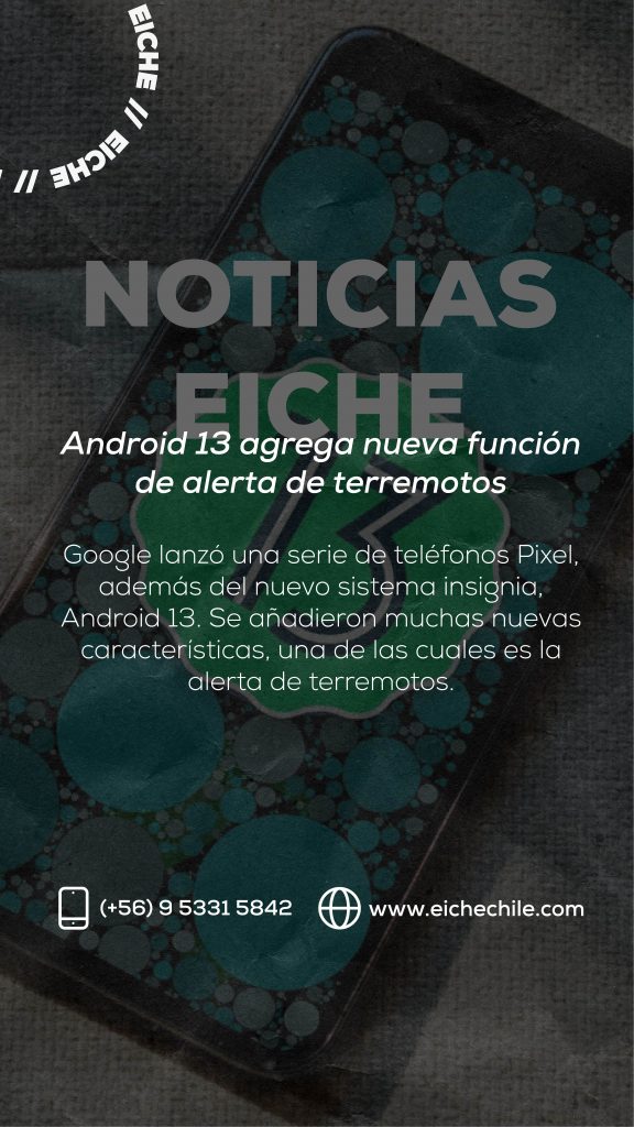Android 13 agrega nueva función de alerta de terremotos