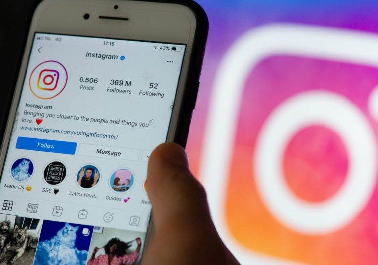 Instagram presenta un fallo y elimina cuentas repentinamente
